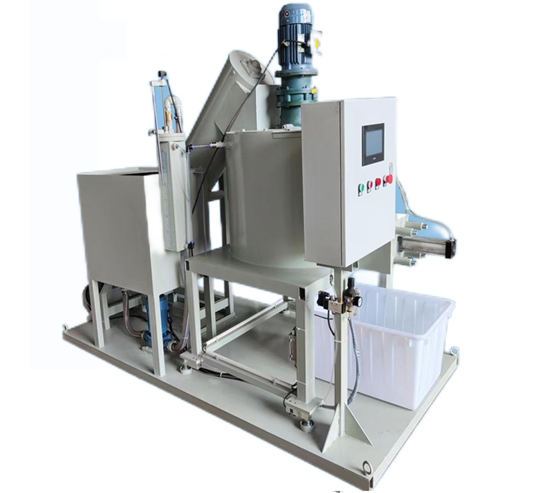 glue mixer machine of compressed wood pallet machine production line