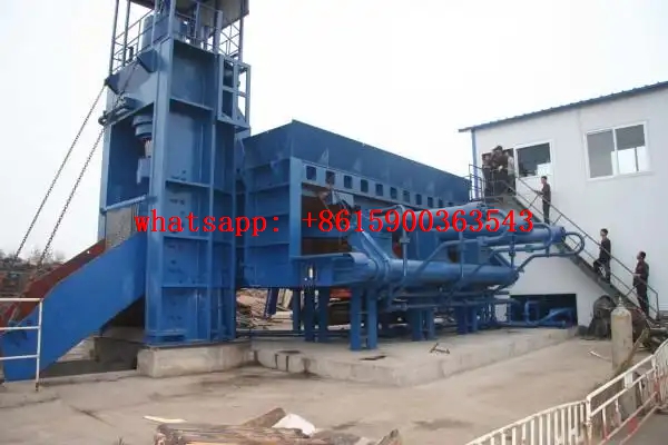 1000T scrap metal shear with side pression