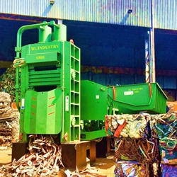 scrap shear baler