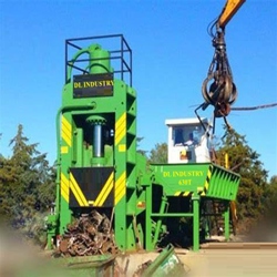 800T scrap metal shear baler