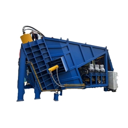 inclined scrap metal shear