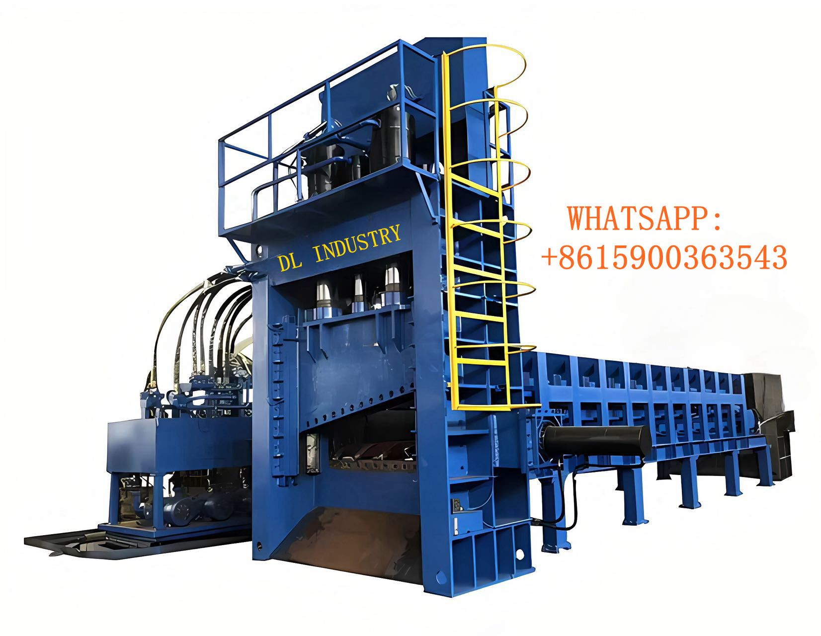 scrap shear baler